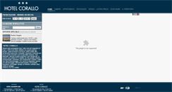 Desktop Screenshot of hotelcorallo-fano.it